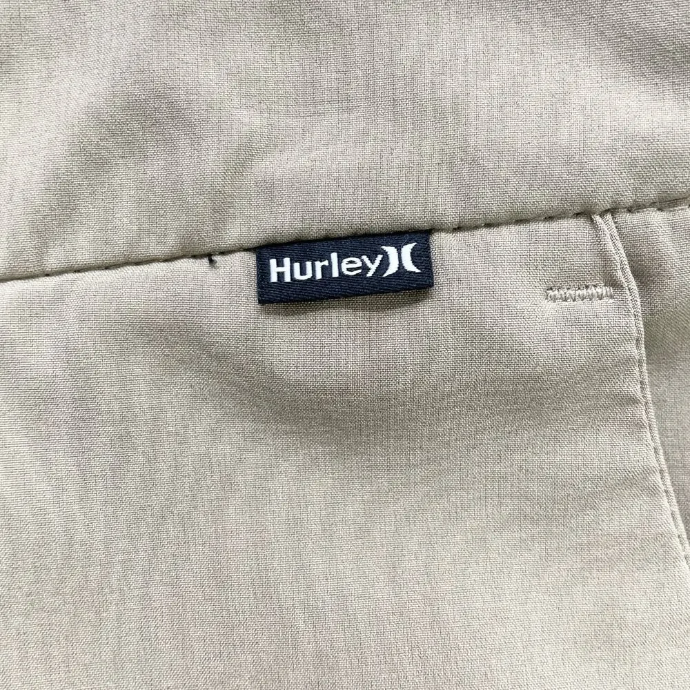 Hurley Boys 30 Phantom Walks Shorts Khaki Quick Dry Recycled Polyester CK1539